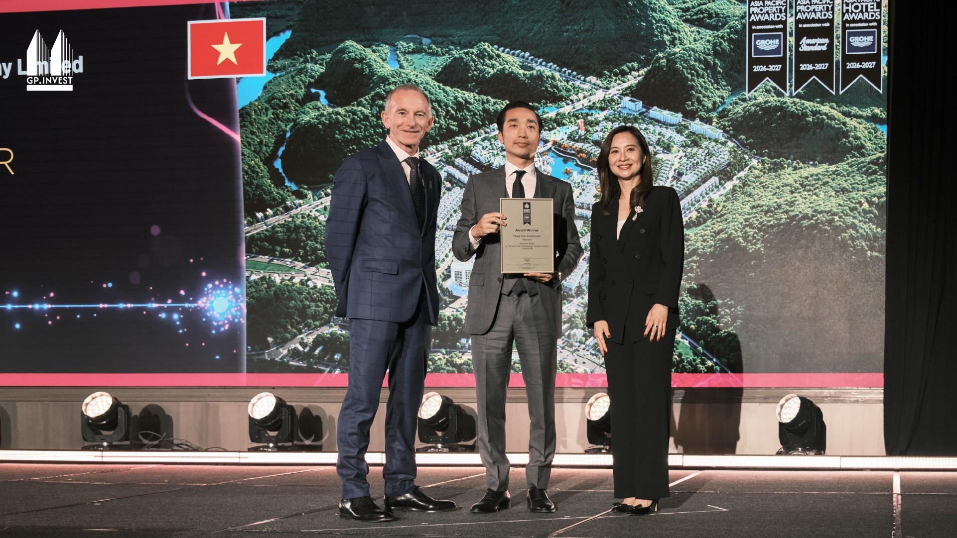  Dự án Evergreen Estate của GP.Invest được vinh danh tại Lễ trao giải International Property Awards. 