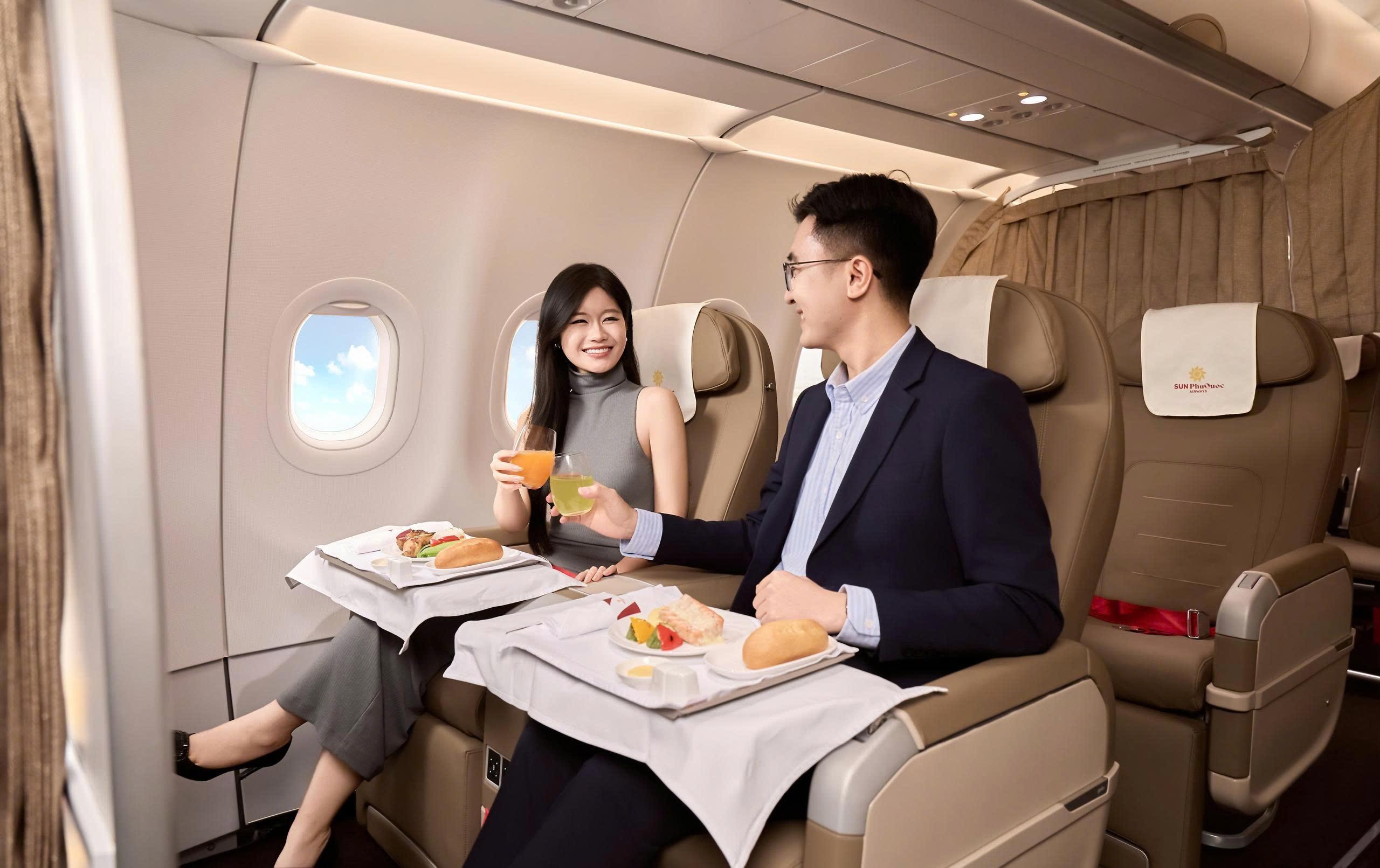  Sun PhuQuoc Airways - hãng hàng không nghỉ dưỡng đầu tiên tại Việt Nam. 