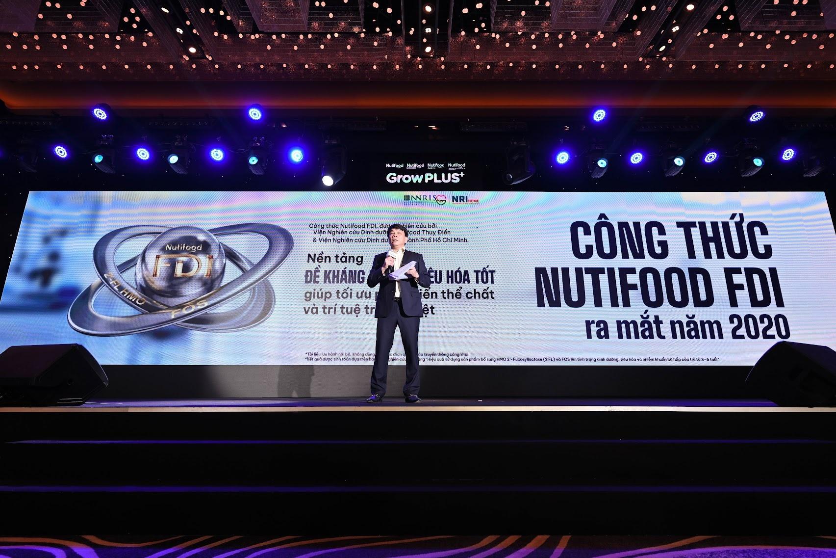  Công thức FDI tạo nên thành công của Nutifood GrowPLUS+. 