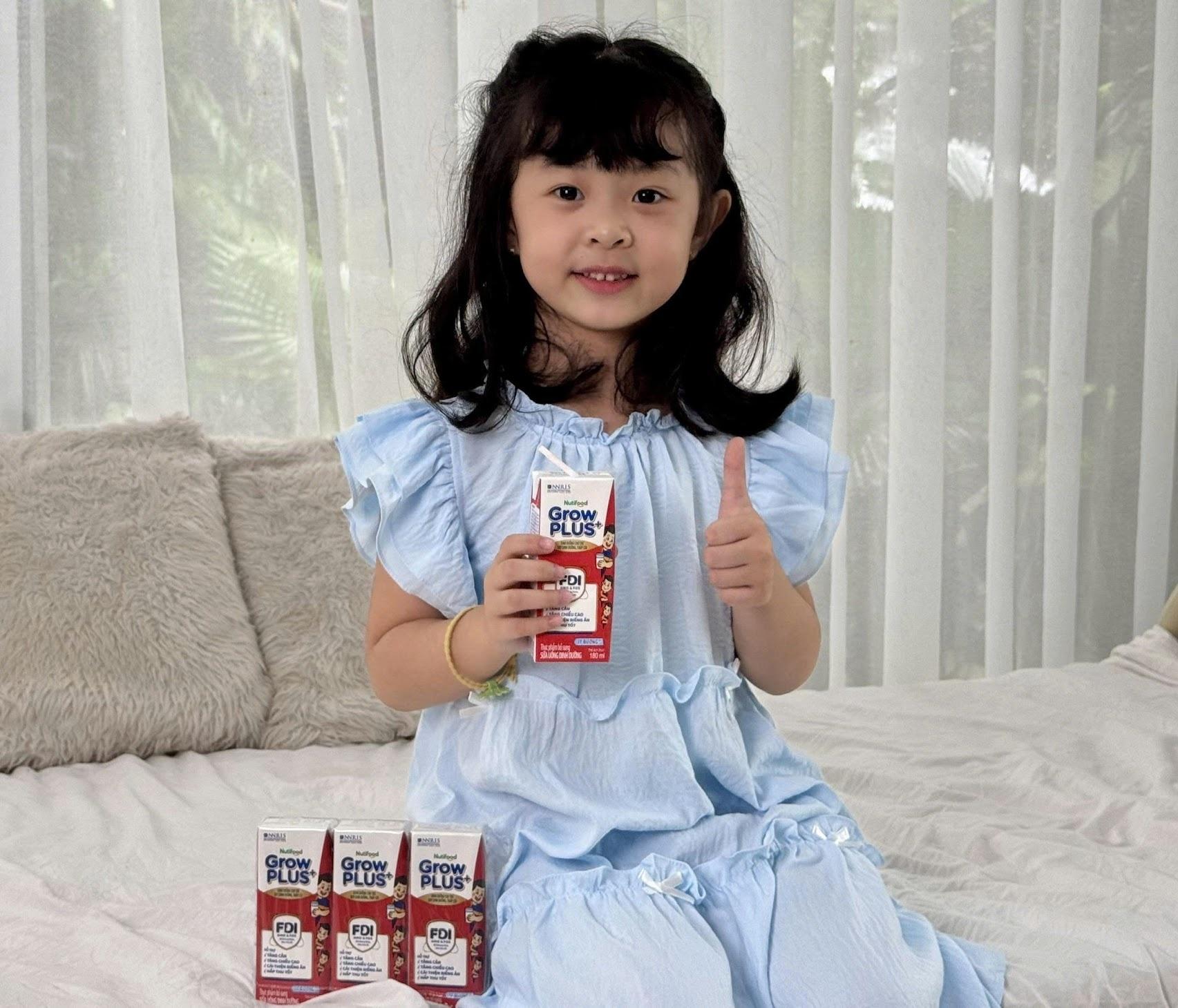 Sản phẩm Nutifood GrowPLUS+ được các phụ huynh tin dùng cho con. 