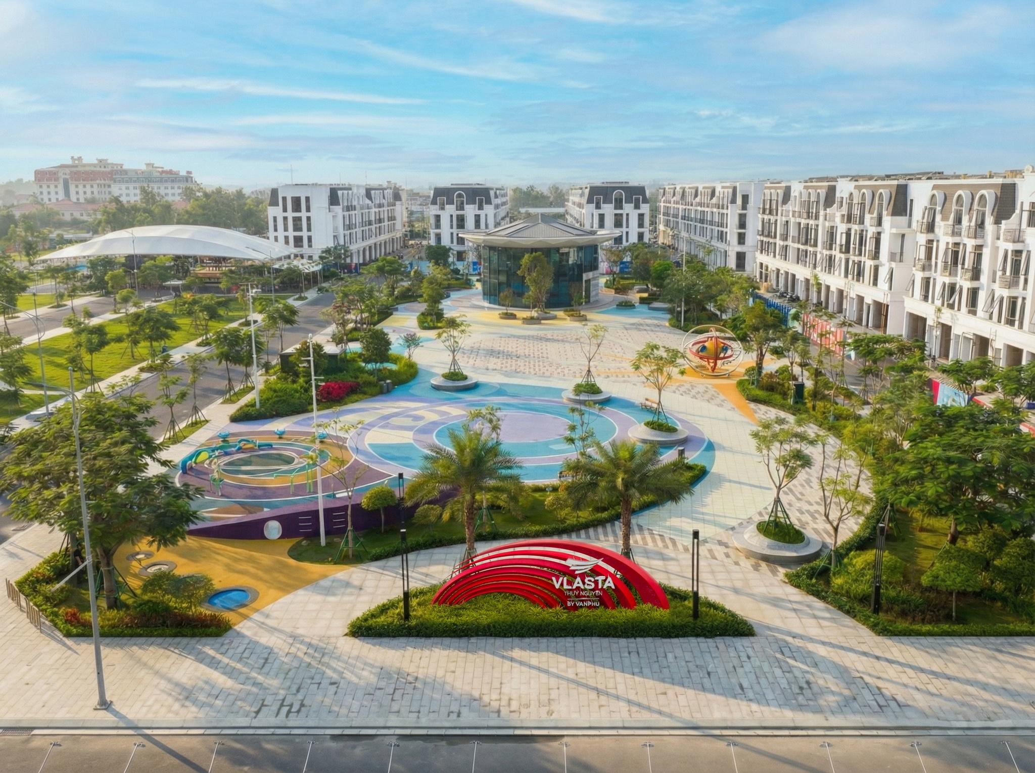  Phối cảnh dự án Vlasta - Thủy Nguyên, tôn vinh tính bản sắc giữa đô thị hiện đại và văn hóa bản địa. Ảnh: Văn Phú.