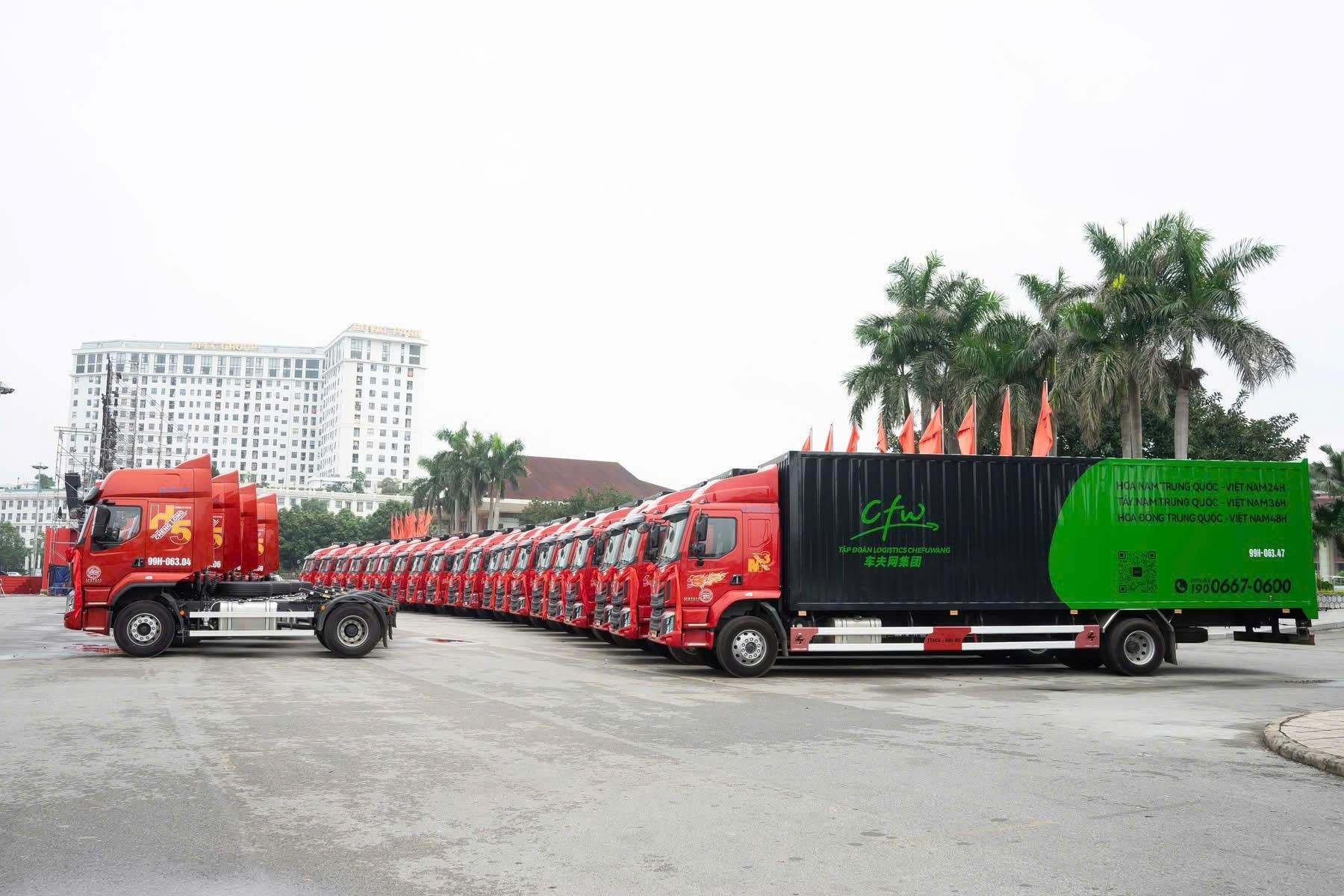  Chenglong sở hữu đa dạng dòng xe, đáp ứng nhu cầu vận chuyển của doanh nghiệp. 