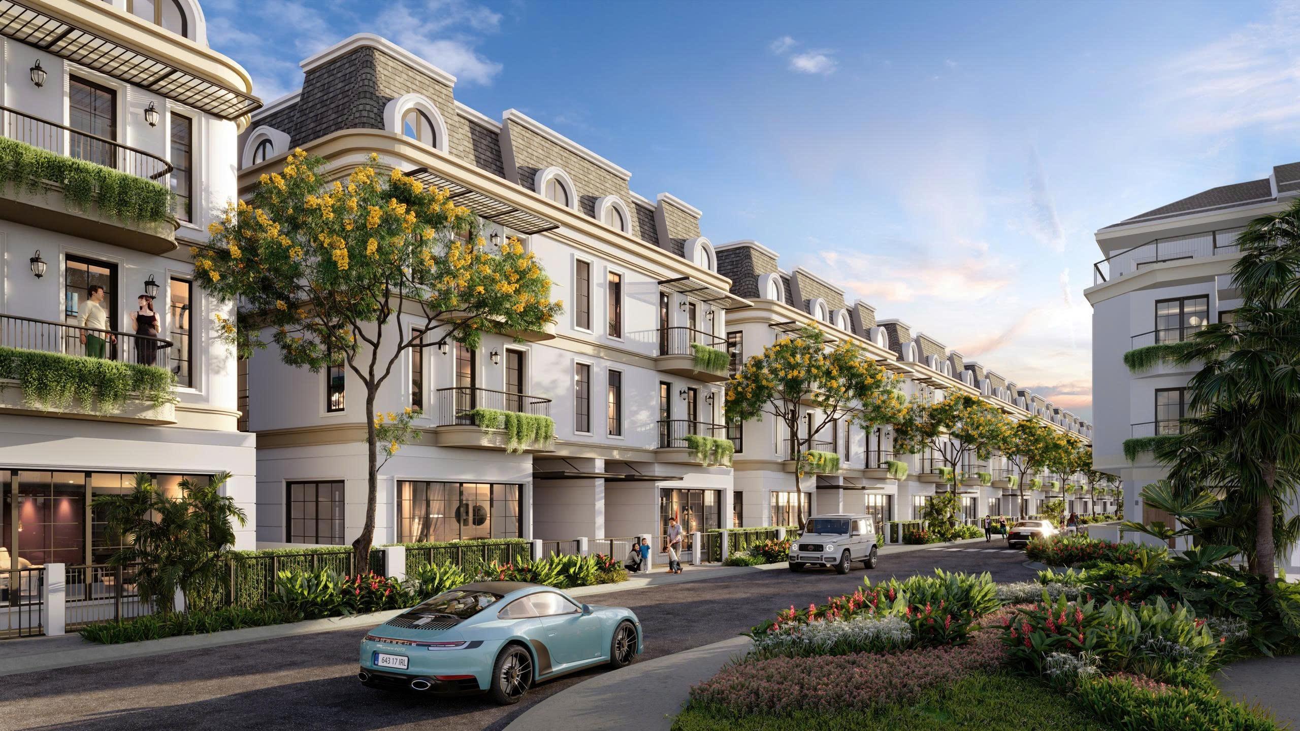  Sở hữu nhà phố Salacia Villas với vốn ban đầu chỉ từ 480 triệu đồng. Ảnh phối cảnh. 