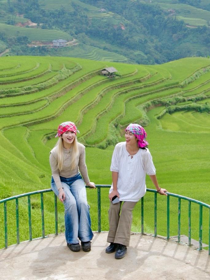  Nậm Khòa, Hoàng Su Phì mùa lúa đẹp như một bức tranh. Ảnh: @yenlee.vivu. 