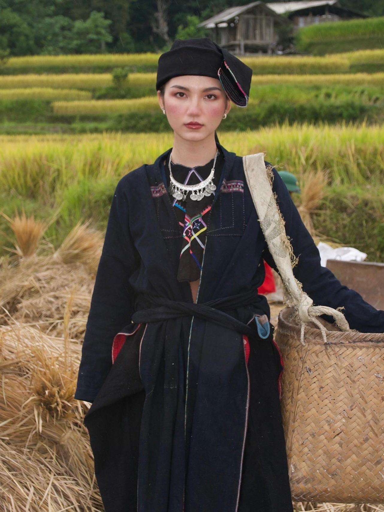  Những năm gần đây, Bản Phùng nổi lên là một trong những điểm check-in ruộng lúa ấn tượng tại Tuyên Quang. Ảnh: @dptmino. 