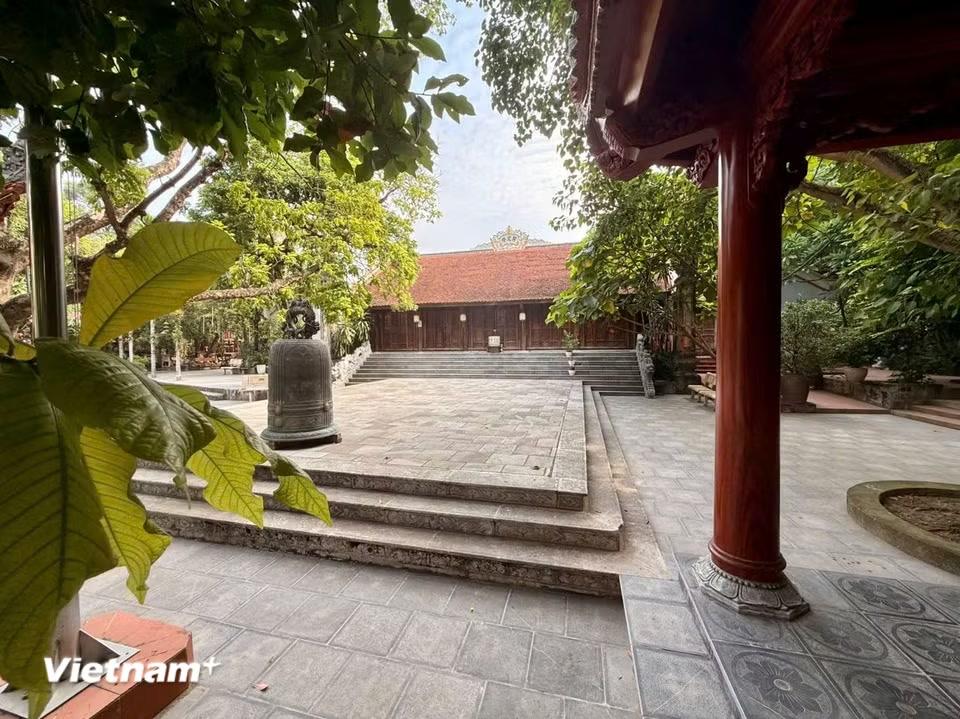 Chùa Khai Nguyên, còn gọi là Chùa Quán La. (Ảnh: Thái Hà/Vietnam+)