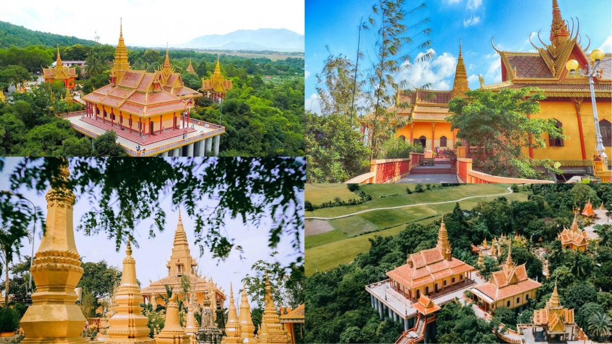 Chùa Tà Pạ mang đầy đủ đặc trưng của kiến trúc tôn giáo Khmer