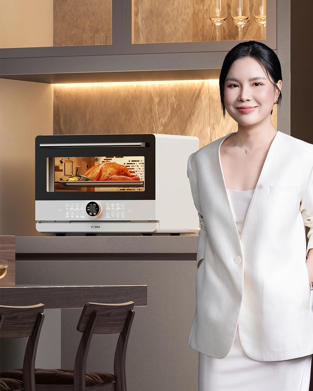 Thu Nhi và Emmersweet chia sẻ góc nhìn về nấu ăn lành mạnh cũng như thẩm mỹ không gian bếp hiện đại.