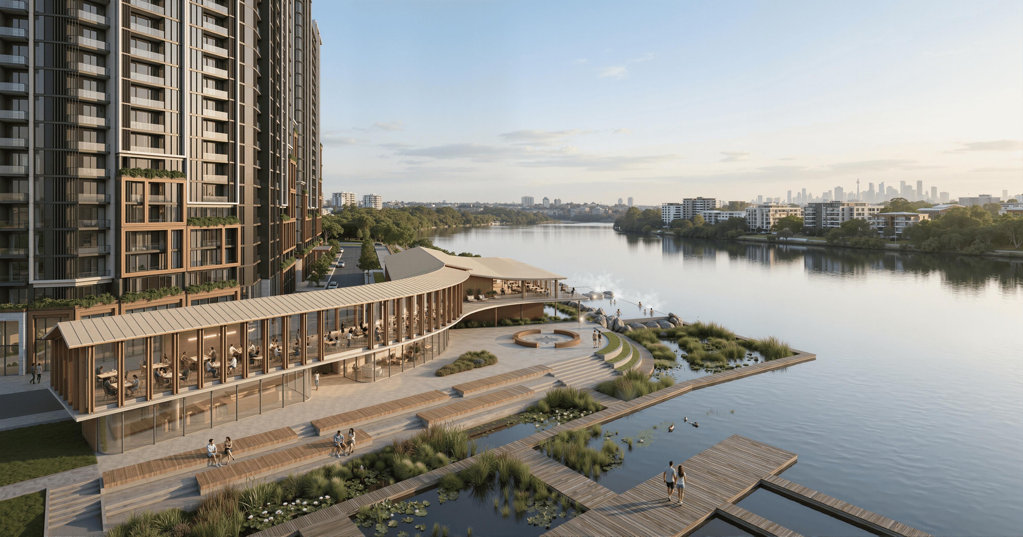  Cư dân Elite Island hưởng trọn đặc quyền khoáng nóng ngay tại Clubhouse Onsen nội khu. 