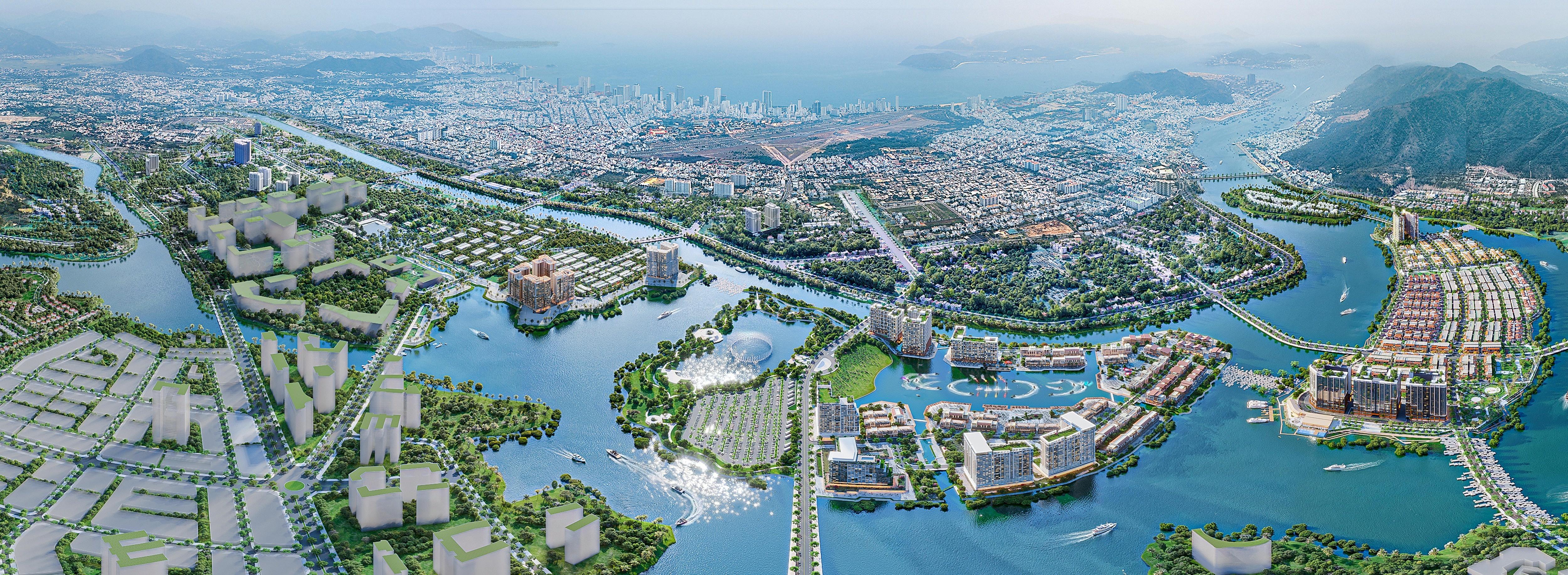  Đảo an cư tại Charmora City đáp ứng chuẩn sống riêng tư và chăm sóc sức khỏe của giới tinh hoa. 