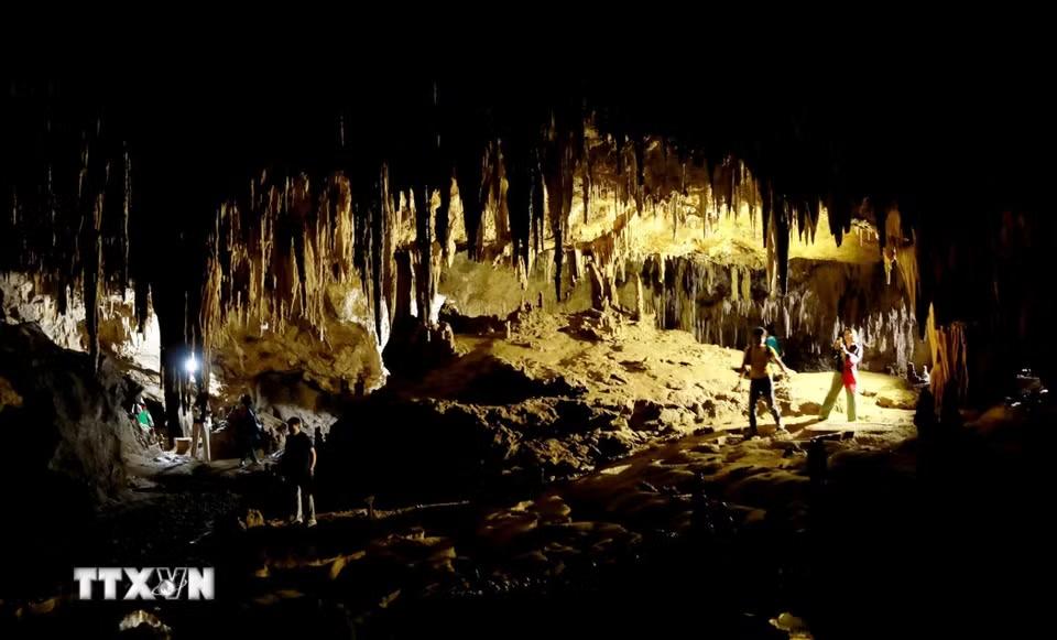 Những năm gần đây, Pu Sam Cáp đã trở thành điểm đến hấp dẫn dành cho những ai thích khám phá thiên nhiên. (Ảnh: Quý Trung/TTXVN)