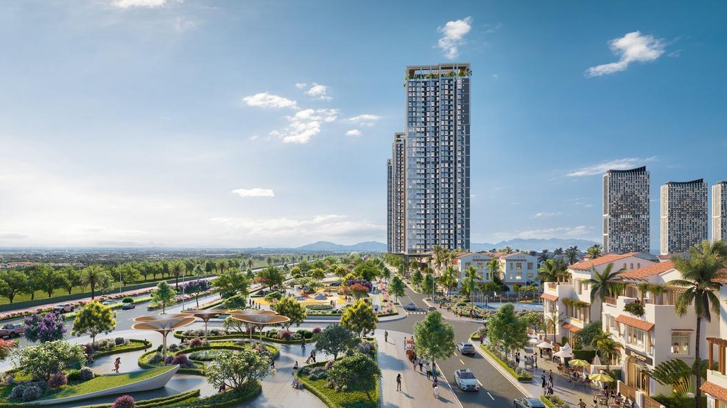 Vị trí đắc địa trên tuyến đường 3 Tháng 2. Ảnh phối cảnh: Sun Property.