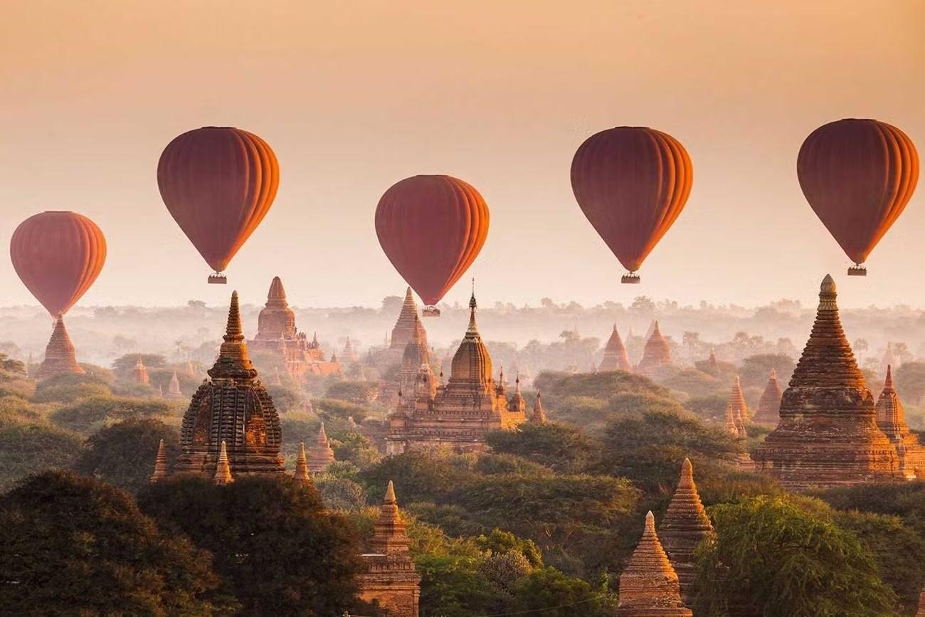 Myanmar nổi bật với các công trình tôn giáo, di sản lịch sử và những nét văn hóa truyền thống