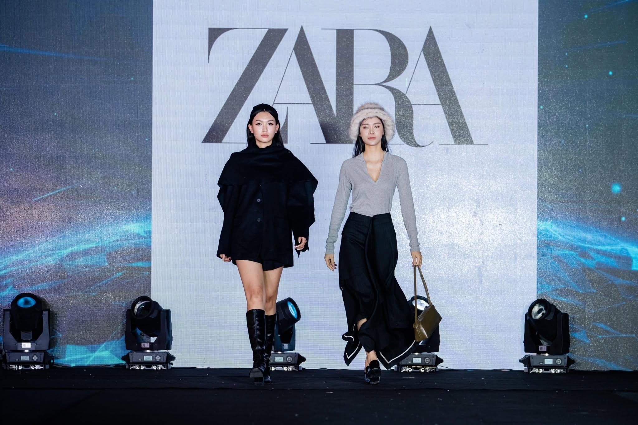 Moonlit Runway mừng 10 năm Zara tại Việt Nam mang nhịp thời trang vào Trung thu tại 2 đầu cầu Vincom Center.