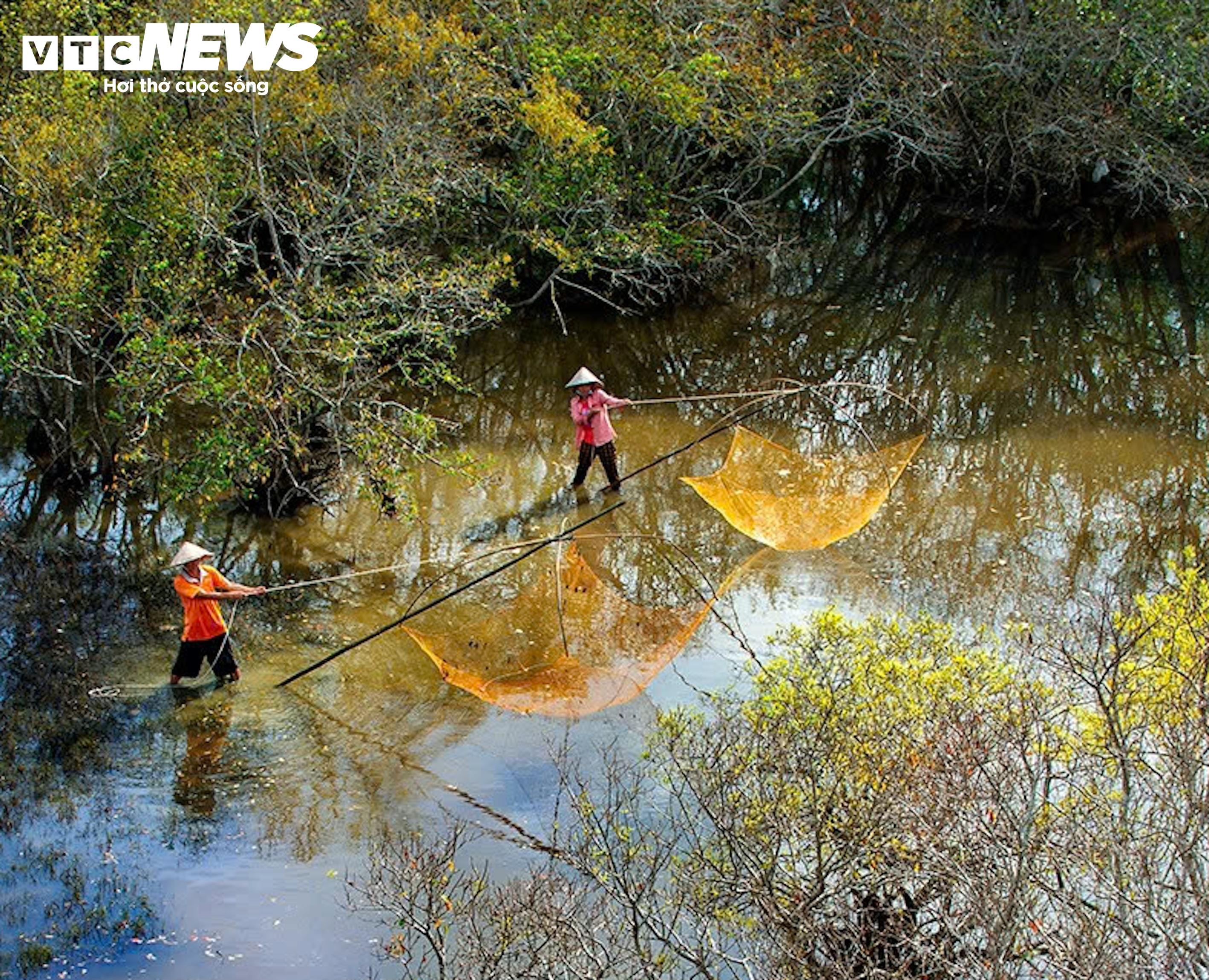 Bạn Trương Hồng Quân (du khách) chia sẻ: “Dù chỉ cách trung tâm TP Huế khoảng 15km nhưng Rú Chá cho tôi cảm giác trái ngược hoàn toàn với phố xá, đô thị tấp nập. Nơi đây yên bình đến kỳ lạ, thời gian như ngừng trôi. Đi bộ trên con đường bên tông len lỏi giữa khu rừng nguyên sinh, nghe tiếng chim hót, tôi cảm thấy mình như lạc vào thế giới cổ tích”. (Ảnh: Văn Đình Huy)