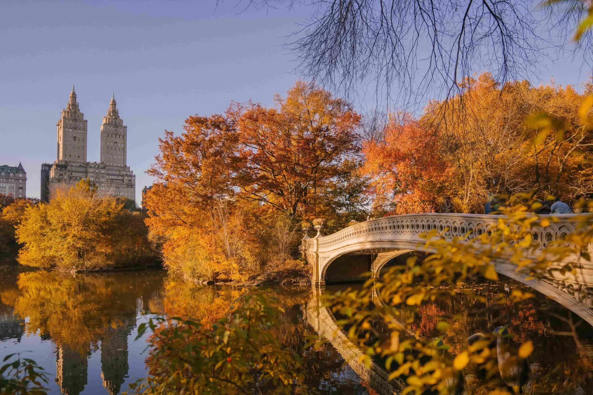 Với nhiệt độ khoảng 15 - 17°C, tháng 10 là thời điểm dễ chịu để khám phá New York
