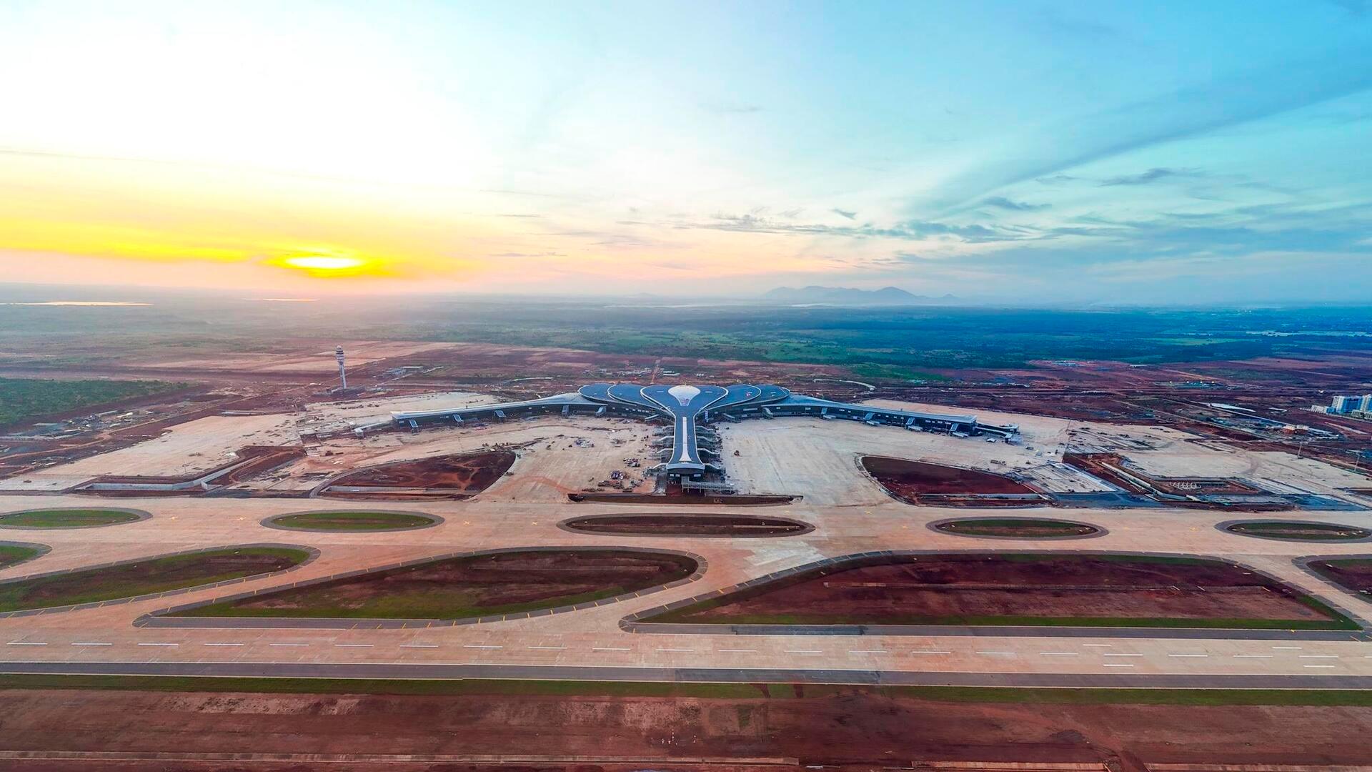  Sân bay quốc tế Long Thành dự kiến khai thác thương mại từ cuối năm nay.