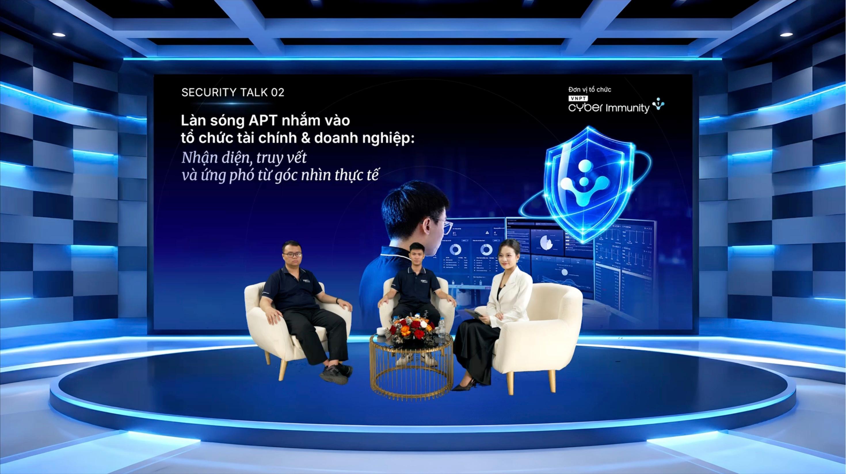 Chuỗi tọa đàm chuyên môn Security Talk do VCI khởi xướng.