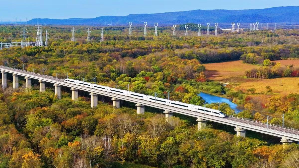  Theo Xinhua, việc tuyến đường sắt cao tốc Cáp Nhĩ Tân - Y Xuân được đưa vào khai thác cùng mạng lưới đường cao tốc được nâng cấp, đã mang lại sự gia tăng đáng kể về số lượng khách du lịch, nhất là đến các điểm ngắm phong cảnh mùa Thu. 