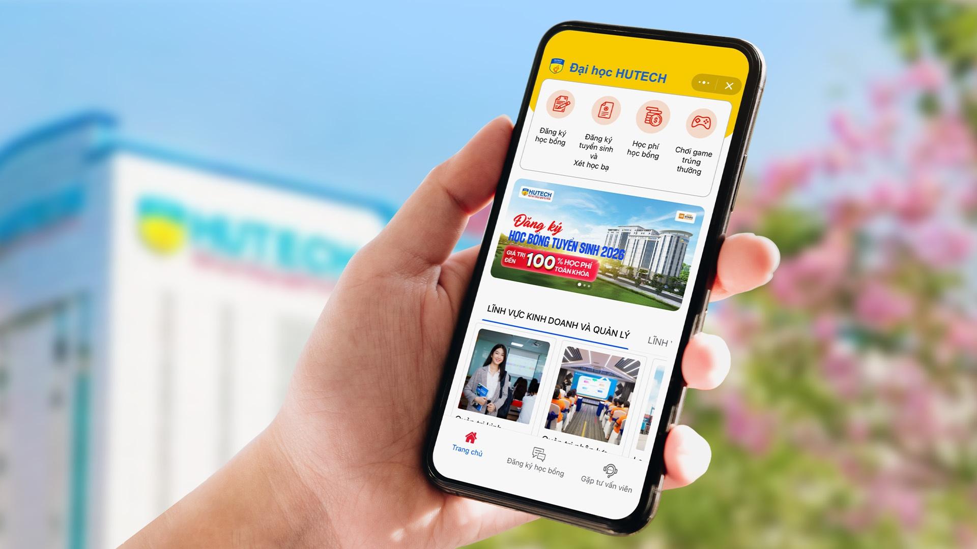 Zalo Mini App là kênh cung cấp các dịch vụ chuyên sâu, tạo thành một chu trình khép kín từ tiếp cận, tương tác đến chuyển đổi số cho các trường đại học.