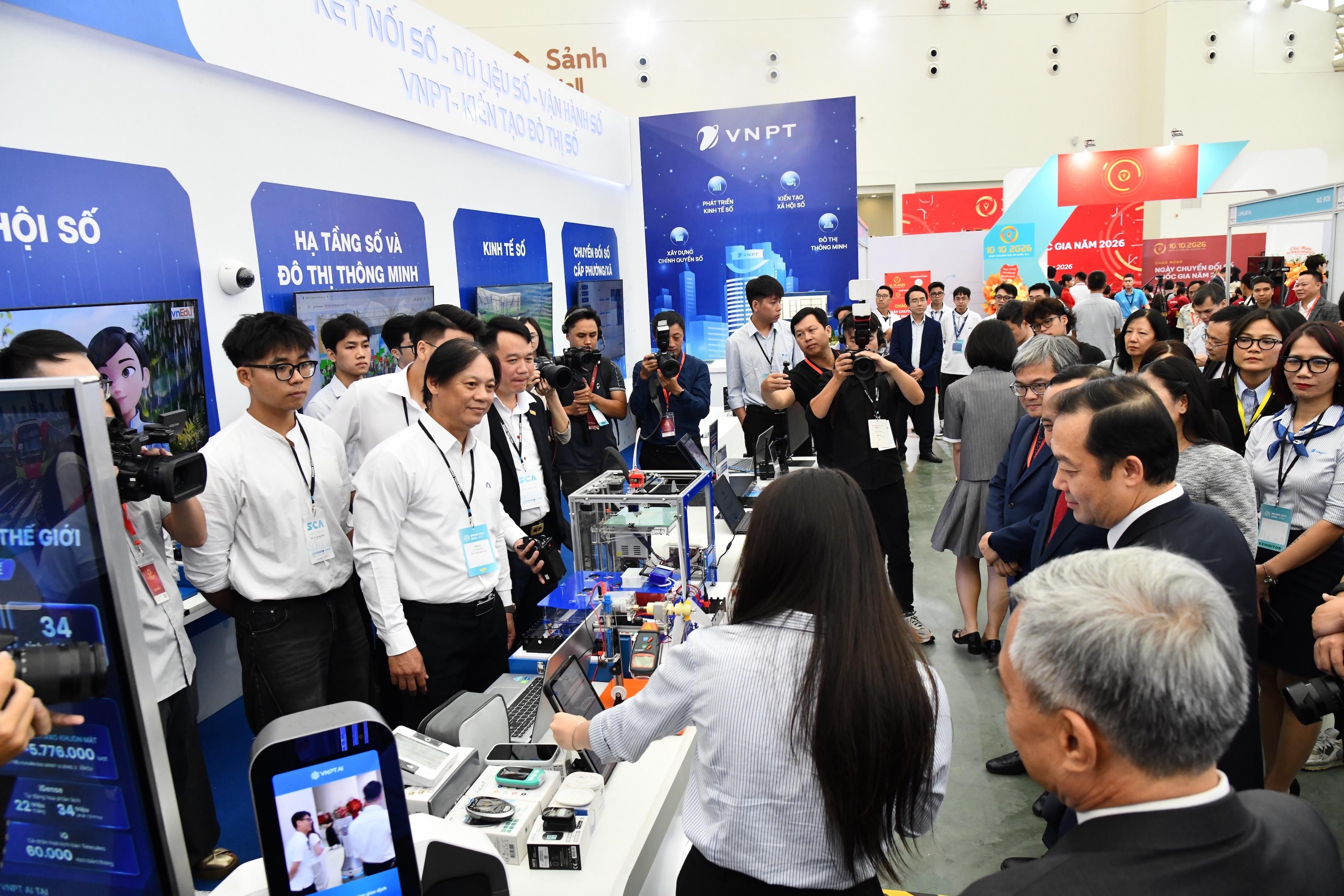  VNPT giới thiệu nhiều sản phẩm, giải pháp chuyển đổi số tại Smart City Asia 2026. 