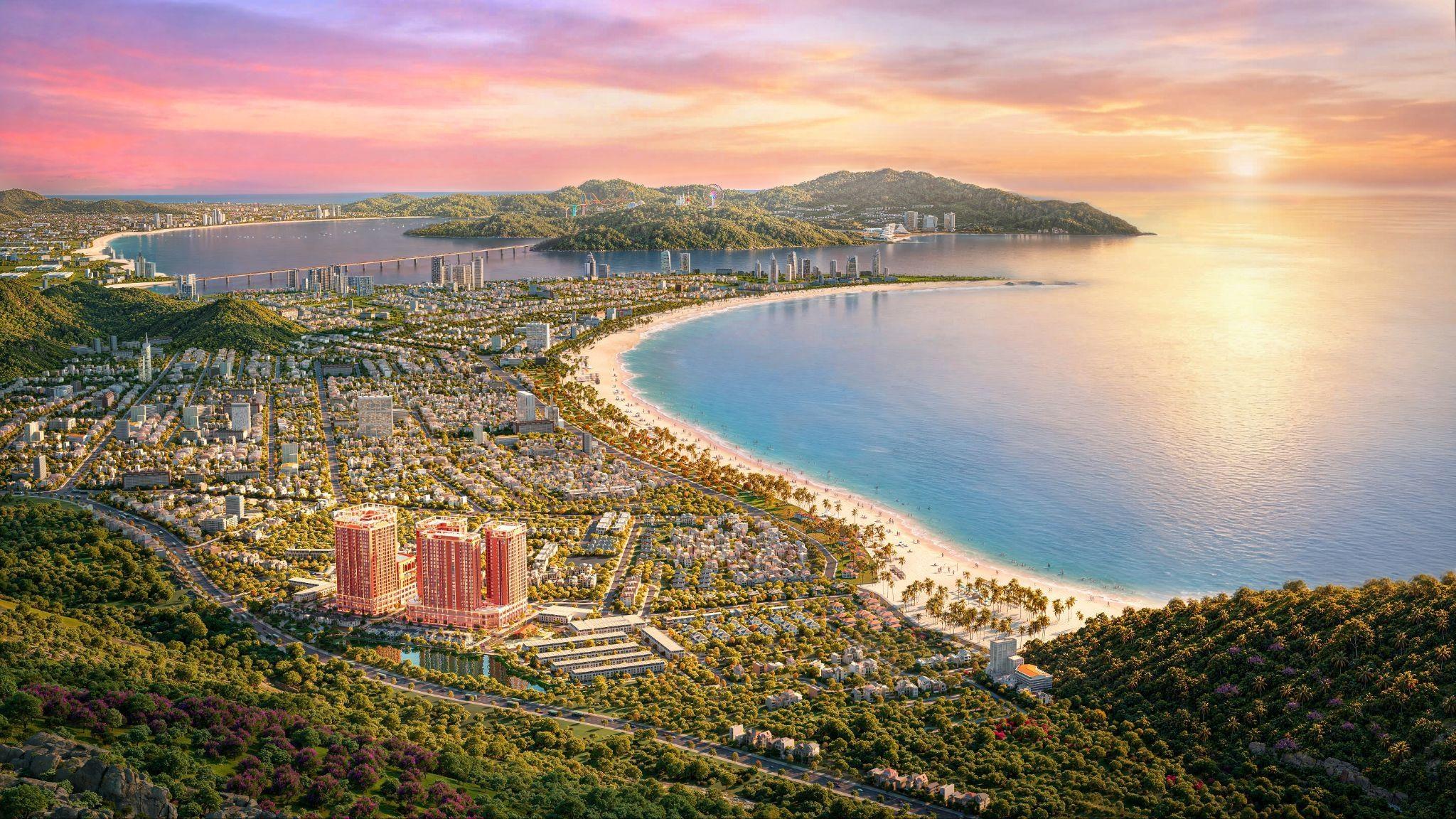  Luvista Quy Nhơn nằm ở vị trí đắc địa, kết nối thuận tiện đến các khu vực trong thành phố. 