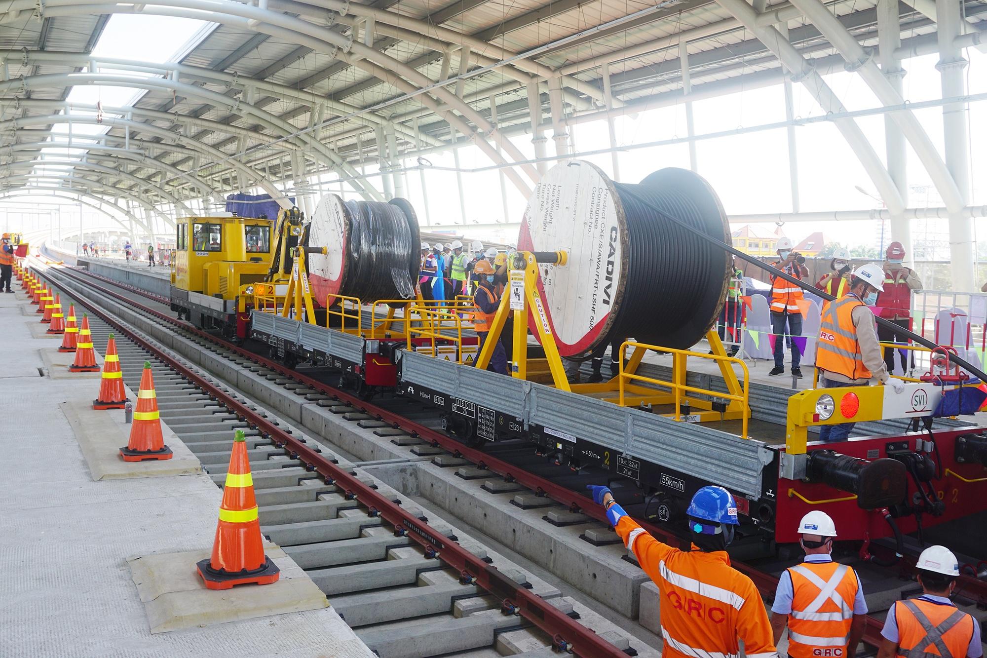 Sản phẩm cáp điện Cadivi góp mặt tại tuyến metro số 1 Bến Thành - Suối Tiên. 