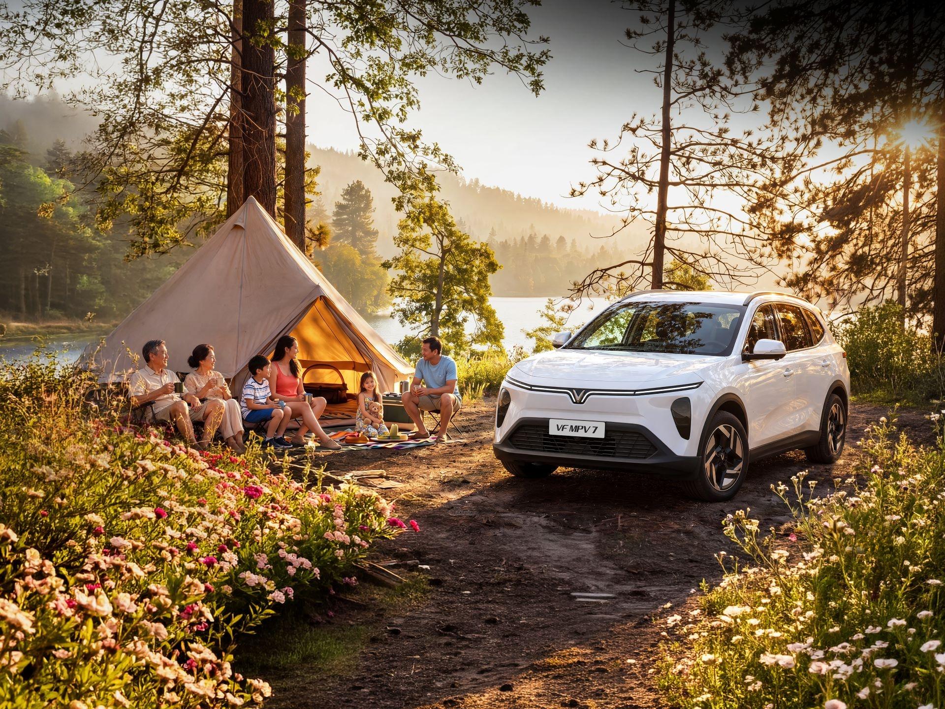 VF MPV 7 đáp ứng tốt nhu cầu sử dụng của gia đình nhiều thế hệ.