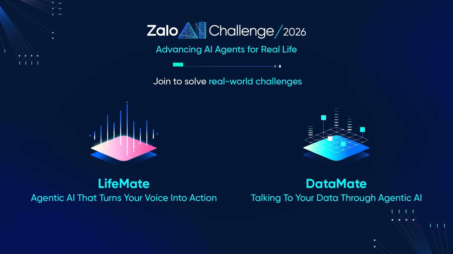  2 đề thi tương ứng 2 bảng đấu của Zalo AI Challenge 2026. 