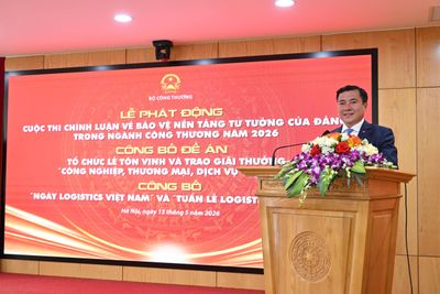 Ngày 6-5 hằng năm được công nhận là Ngày Logistics Việt Nam