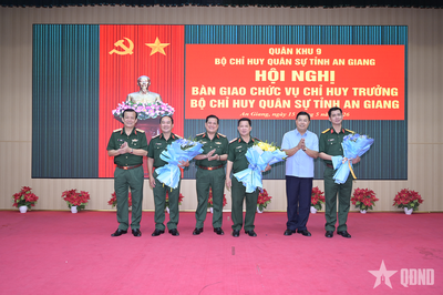 Thiếu tướng Nguyễn Văn Hùng giữ chức Chỉ huy trưởng Bộ CHQS tỉnh An Giang