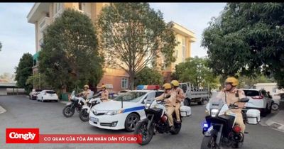CSGT TP.HCM ra quân trấn áp tội phạm, bảo đảm an toàn giao thông