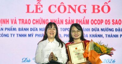 Đà Nẵng có thêm 2 sản phẩm OCOP đạt chuẩn 5 sao quốc gia