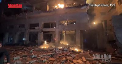 [Video] Israel không kích thủ lĩnh Hamas tại Dải Gaza, 7 người thiệt mạng