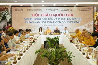 Tìm giải pháp bảo tồn, phát huy giá trị Phật viện Đồng Dương
