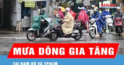 Miền Nam sắp vào đợt mưa dông