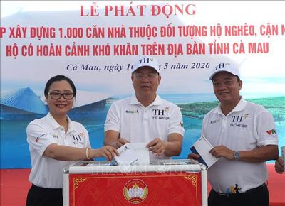Cà Mau phát động xây 1.000 căn nhà cho hộ nghèo, có hoàn cảnh khó khăn