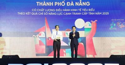 Đà Nẵng nằm trong nhóm 5 địa phương dẫn đầu cả nước về chất lượng điều hành của PCI 2025