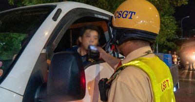 TP.HCM: Kiểm tra gần 430 xe tại chợ Bình Điền, phát hiện tài xế dương tính ma túy