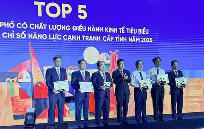 Phú Thọ lọt Top 5 địa phương có chất lượng điều hành xuất sắc nhất