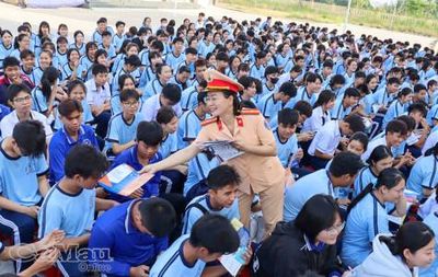 Gieo mầm văn hóa giao thông từ học đường