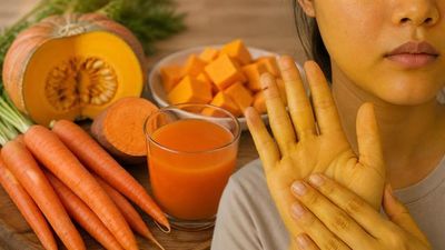 Vì sao da chuyển màu vàng cam dù gan bình thường?