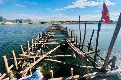 Chốt thời điểm hoàn thành đập ngăn mặn trên sông Vĩnh Điện