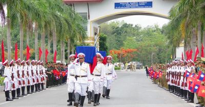 Trang trọng đón 28 hài cốt liệt sĩ hy sinh tại Lào về với đất mẹ