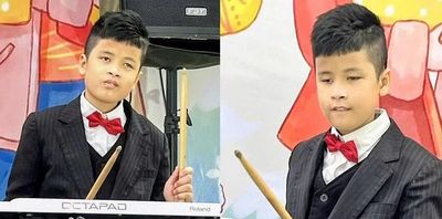 Âm nhạc của nghệ sĩ nhí khiếm thị lay động phố cổ Hà Nội