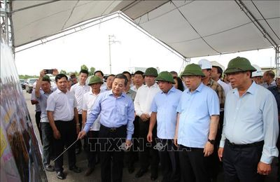 Phó Thủ tướng Phạm Gia Túc kiểm tra tình hình triển khai Dự án Cảng hàng không quốc tế Gia Bình