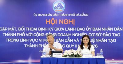 Lãnh đạo thành phố Đà Nẵng đối thoại với doanh nghiệp vi mạch bán dẫn và trí tuệ nhân tạo