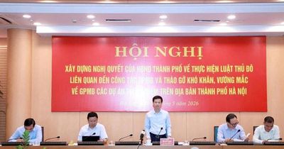 Không để vướng mắc giải phóng mặt bằng cản trở tiến độ dự án