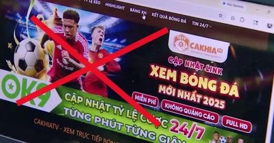 Khởi tố 23 đối tượng điều hành các trang web phát lậu bóng đá