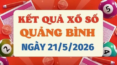 Trực tiếp kết quả xổ số Quảng Bình hôm nay 21/5/2026 - XSQB 21/5